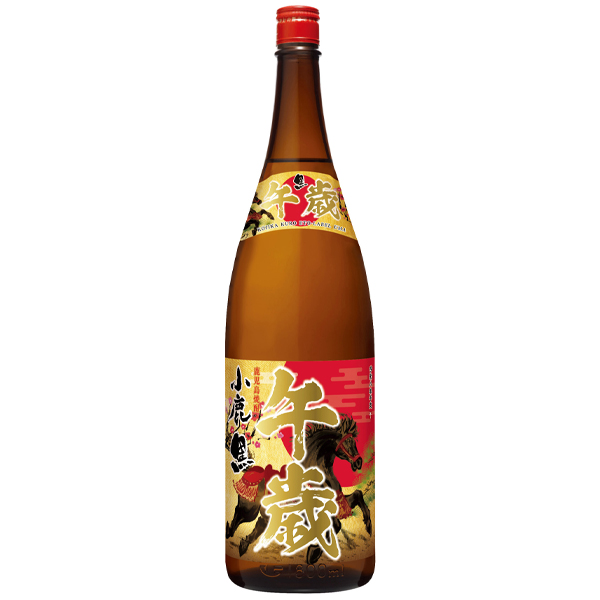 小鹿干支ラベル(午歳) 黒麹  ※予約商品